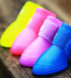 Water Repellent Rubber Dog Shoes Booties With Grip