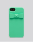 Kate Spade New York Stud Bow Bud Green iPhone 5 5s Case