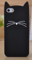 Kate Spade Black Cat Silicone iPhone 6 6s Case
