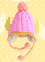 LemonKid Cute Angel Ear Muff Wings Knitted Hat Baby Toddler Kids