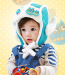 LemonKid Cute Owl Fleece Biker Pilot Style Hat Angel Wings Ear Muff Kids Baby