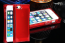 iPhone 4 4S Ice Block Silicone Case with LED Flashing Light Notification