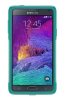 Teal Aqua Blue Galaxy Note 4 OtterBox Commuter Series Case