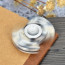 Camo Stone Marble Fidget Spinner Curved Stubby