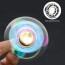 ATESSON Fidget Spinner Ultra Durable Stainless Steel Rainbow