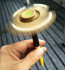 Green Leaf Ball Bearing Fidget Spinner