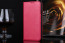 Real Premium Leather Wallet Folio Galaxy S5 Case and Stand Rose Pink