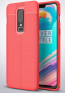 One Plus 6 Leather Style TPU Case