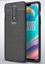 One Plus 6 Leather Style TPU Case
