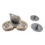 VALTCAN Titanium Hand Spinner Fidget Toy Gold)