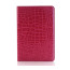 Crocodile Leather Type Folio Case for iPad Mini 4