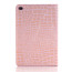 Crocodile Leather Type Folio Case for iPad Mini 4