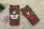 HTC One M9 Character Case Line Bear White Shirt