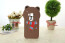 HTC One M9 Character Case Line Bear Scarf