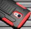 Moto G (2014) 2nd Gen Tough Shockproof Defender Case with Belt Clip