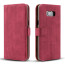 Fabric Soft Pattern Leather Case Wallet Case for Galaxy Note 8