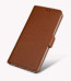 Real Leather Grain Pattern Flip Wallet Case for Galaxy Note 8