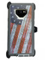 Samsung Galaxy Note 9 American Flag Case with Belt Clip