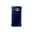 Official Samsung Galaxy S6 Clear View Cover Case Dark Blue / Black