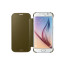 Official Samsung Galaxy S6 Clear View Cover Case Gold
