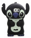 Stitch 3D Hard Silicone Case for Galaxy S6 Black