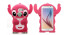 Stitch 3D Hard Silicone Case for Galaxy S6 Red
