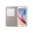 Samsung Galaxy S6 S View Cover Case Gold