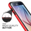 Verus Red Galaxy S6 Case Crucial Bumper Series