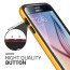 Verus Yellow Galaxy S6 Case Crucial Bumper Series