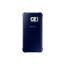 Official Samsung Galaxy S6 Edge Clear View Cover Case Blue