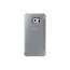 Official Samsung Galaxy S6 Edge Clear View Cover Case Silver