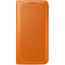 Official Samsung Galaxy S6 edge Flip Wallet Cover Orange