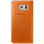 Official Samsung Galaxy S6 edge Flip Wallet Cover Orange
