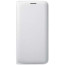 Official Samsung Galaxy S6 edge Flip Wallet Cover White