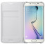 Official Samsung Galaxy S6 edge Flip Wallet Cover White