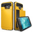 Verus Yellow Galaxy S6 Edge Case Damda Card Slide Series