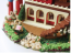 Alice Wonderland DIY Miniature House Model Glass Globe Ornament with Led Lights Christmas Gift Idea