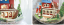 Alice Wonderland DIY Miniature House Model Glass Globe Ornament with Led Lights Christmas Gift Idea