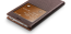 Executive Premium Handcrafted Leather S-View Case for Galaxy S5 Brown Ripples