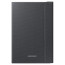 Official Galaxy Tab A 8.0" Canvas Book Cover - Dark Titanium