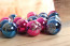 Glittery Shatterproof Christmas Bulbs, Pack of 20