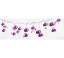 Christmas Bulbs and Stars Garland 7 Feet / 2.1m 