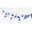 Christmas Bulbs and Stars Garland 7 Feet / 2.1m 