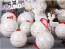 4 Elegant Christmas Tree Bulbs - 3 Inch