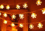 Snowflake Shape LED Christmas Lights - 10 Meters /  32 Feet