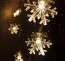 Snowflake Shape LED Christmas Lights - 10 Meters /  32 Feet