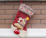 Christmas Stocking High Quality Fabric - Pack of 3