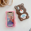 Care Bears 3D Soft Silicone Phone Case Cover For iPhone SE 6 7 8 X 11 12 13 14 15 Red Pink Purple Blue Brown