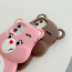 Care Bears 3D Soft Silicone Phone Case Cover For iPhone SE 6 7 8 X 11 12 13 14 15 Red Pink Purple Blue Brown