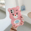 Care Bears 3D Soft Silicone Phone Case Cover For iPhone SE 6 7 8 X 11 12 13 14 15 Red Pink Purple Blue Brown